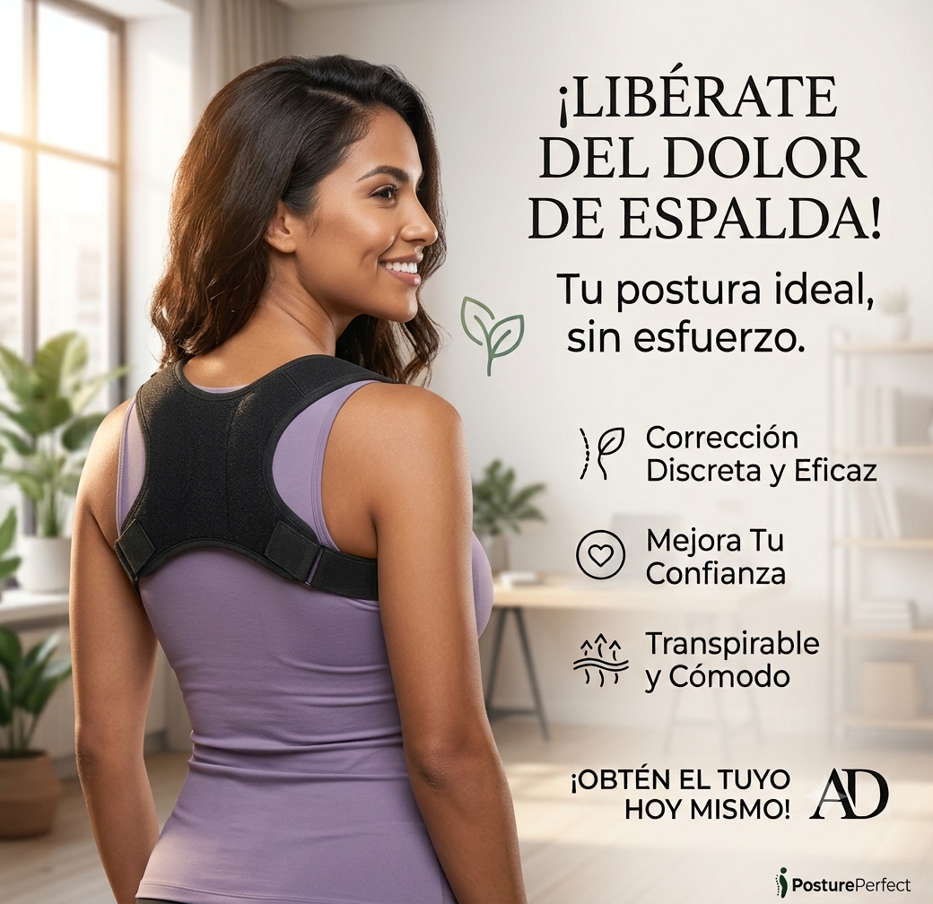 Corrector de Postura con Iman