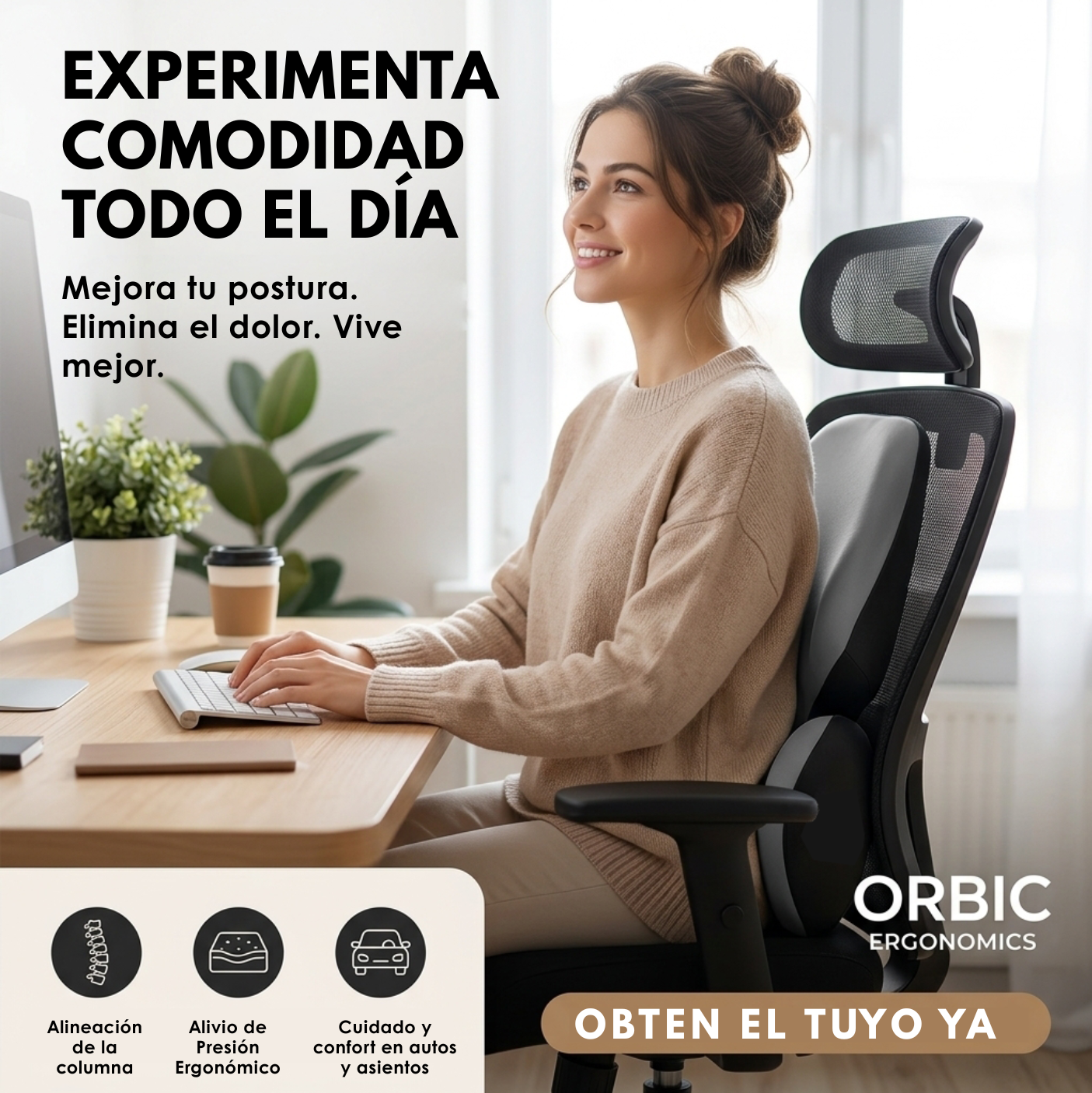 Cojin ergonómico
