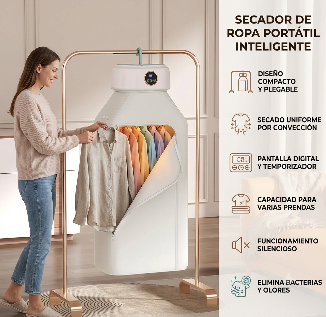 Secador de Ropa Portatil